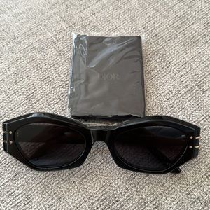 DIOR Black Butterfly Sunglasses